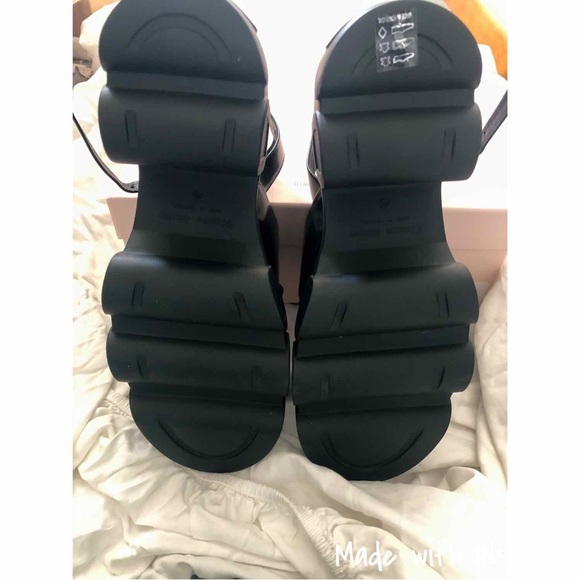 Simone Rocha Criss-Cross Strap Platform Sandals - Picture 11 of 13